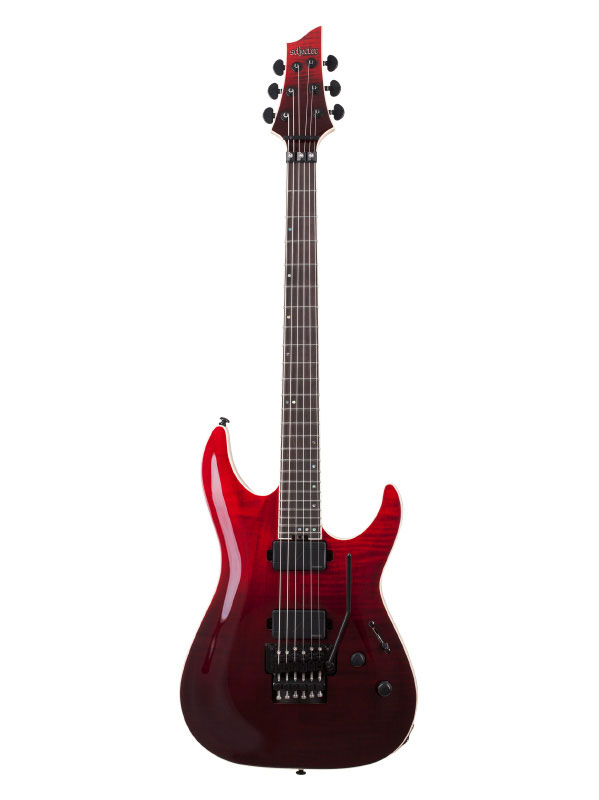 SCHECTER C-1 Sls Elite Fr Blood Burst