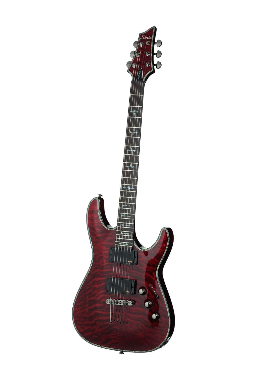 SCHECTER C-1 HELLRAISER BLACK CHERRY