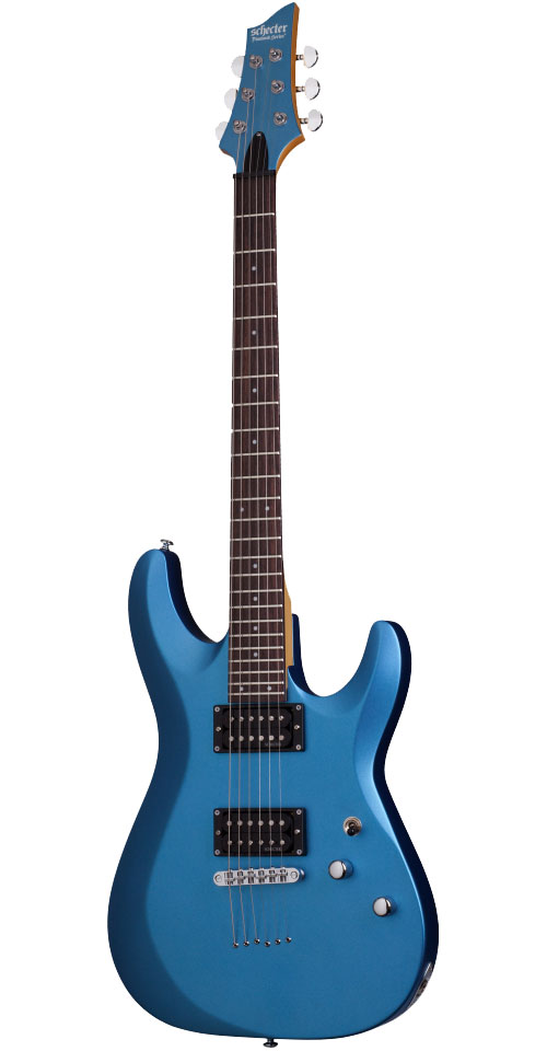 Schecter C-6 Deluxe Satin Metallic Light Blue