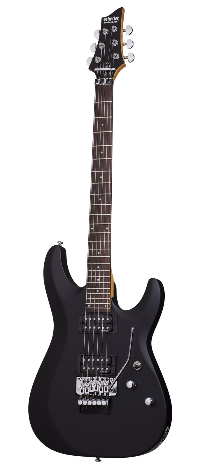 SCHECTER C-6 Deluxe Fr Satin Black