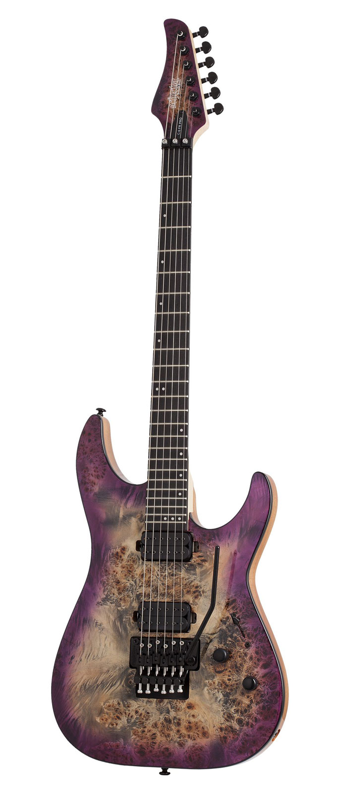 Schecter C-6 Pro Fr Aurora Burst