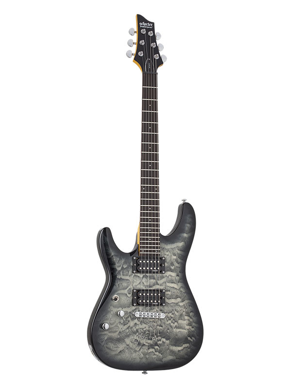SCHECTER C-6 Plus Lh Charcoal Burst