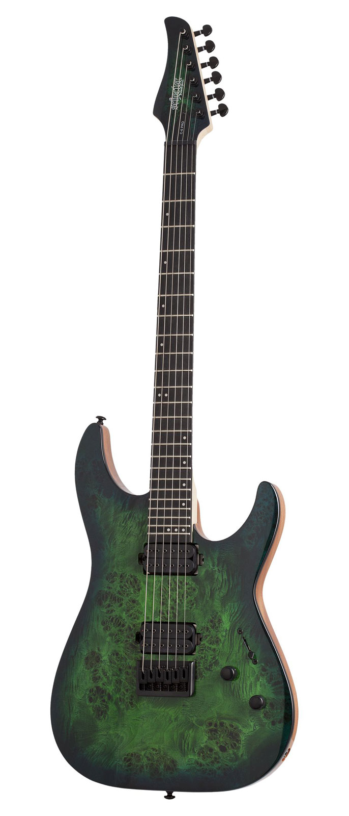 SCHECTER C-6 Pro Aqua Burst