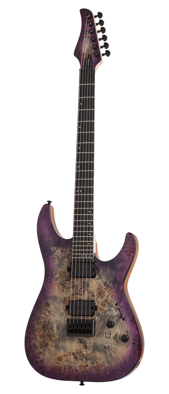 SCHECTER C-6 PRO AURORA BURST