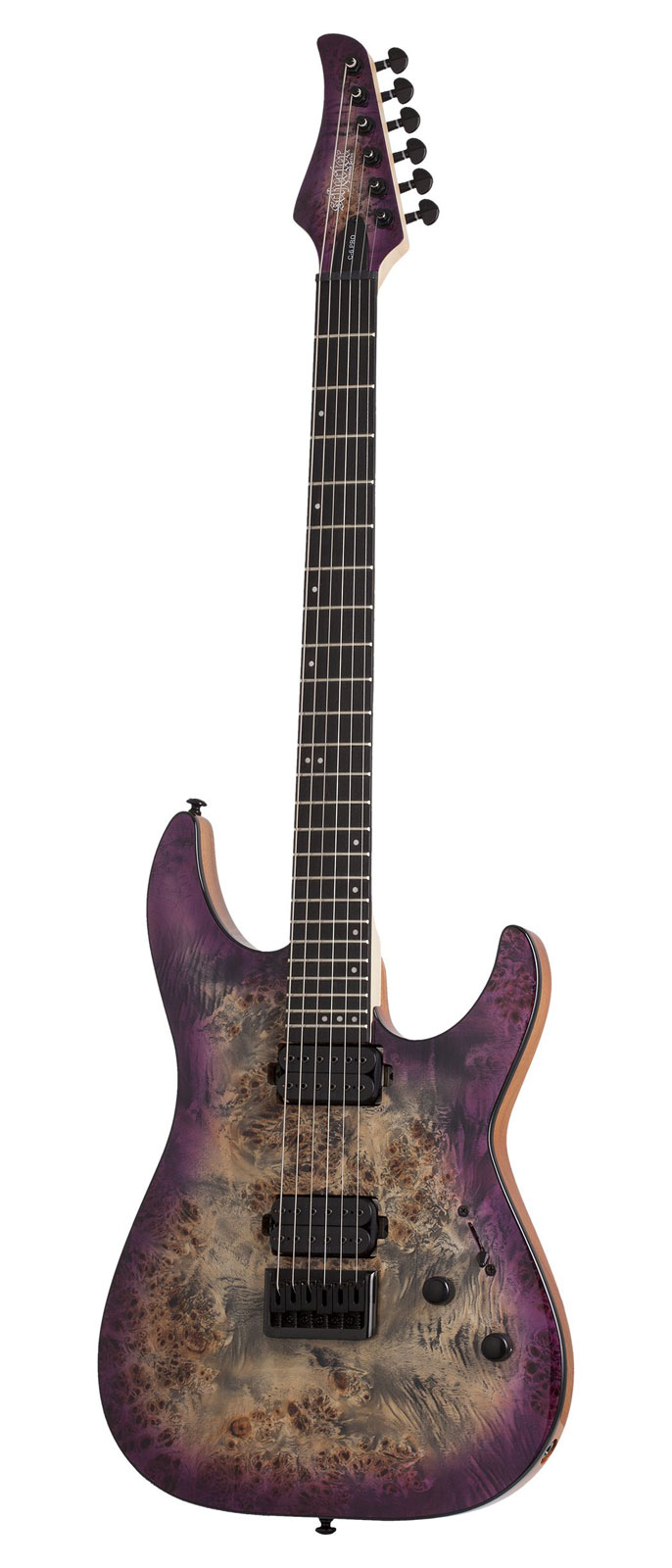 SCHECTER C-6 Pro Aurora Burst