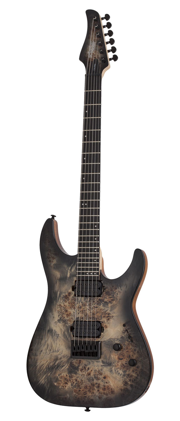 SCHECTER C-6 Pro Charcoal Burst