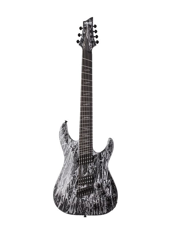 SCHECTER C-7 Ms Silver Mountain