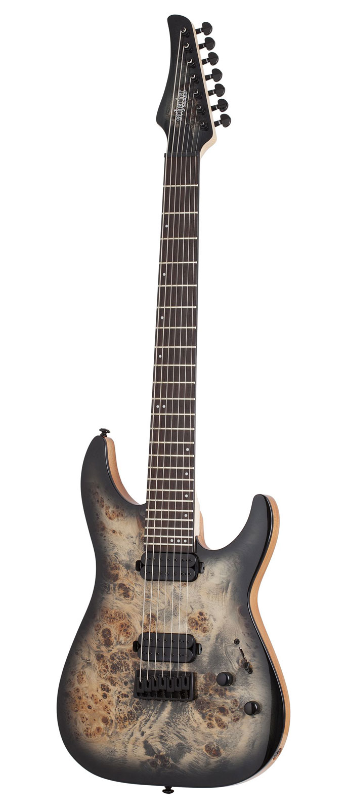 Schecter C-7 Pro Charcoal Burst