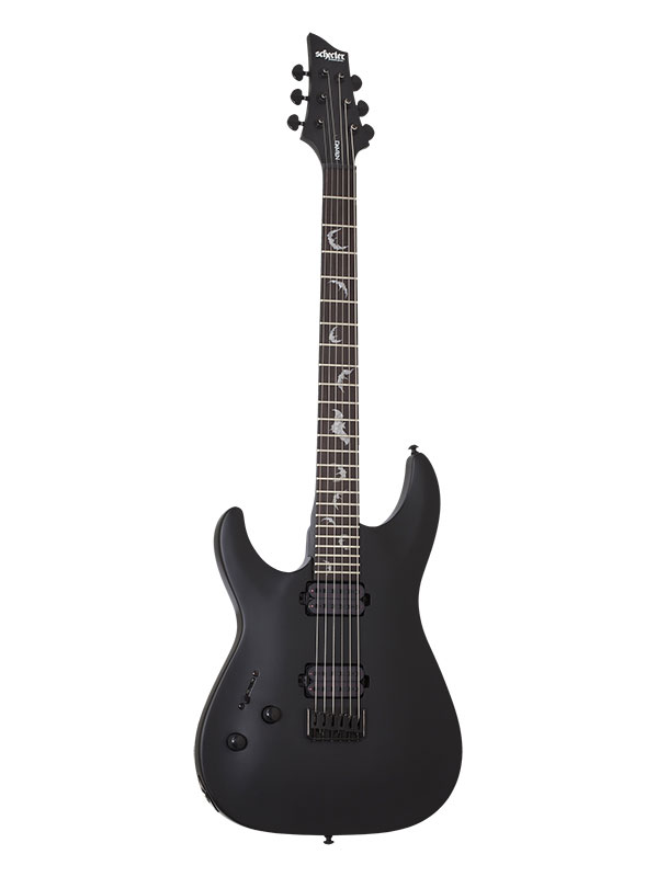 SCHECTER Damien 6 Lh Satin Black