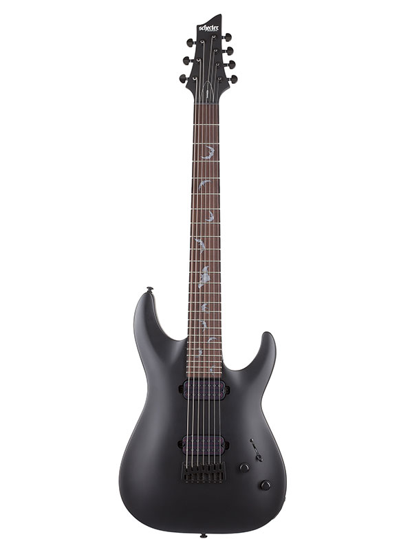 SCHECTER Damien 7 Satin Black