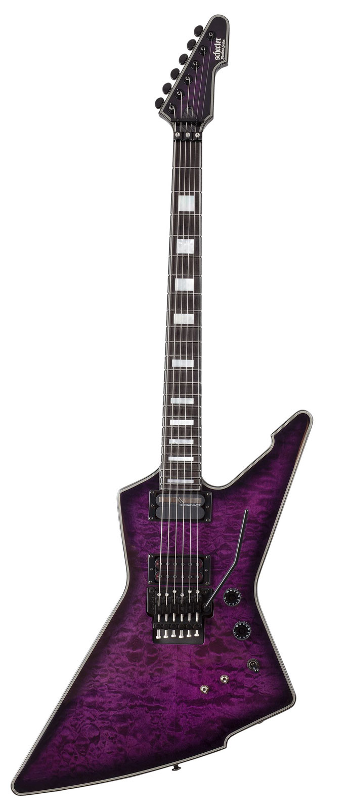 SCHECTER E-1 Special Fr Sustainiac Trans Purple Burst