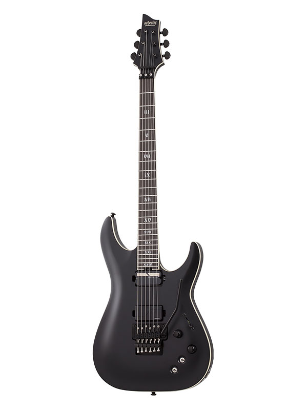 SCHECTER C-1 Sls Evil Twin Fr Sustainiac Satin Black