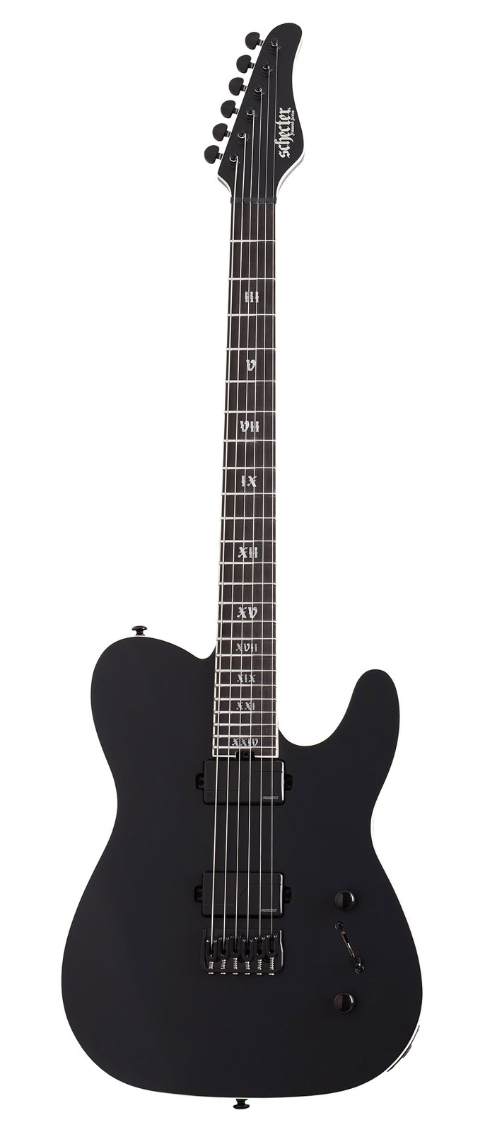 SCHECTER Pt Sls Evil Twin Satin Black