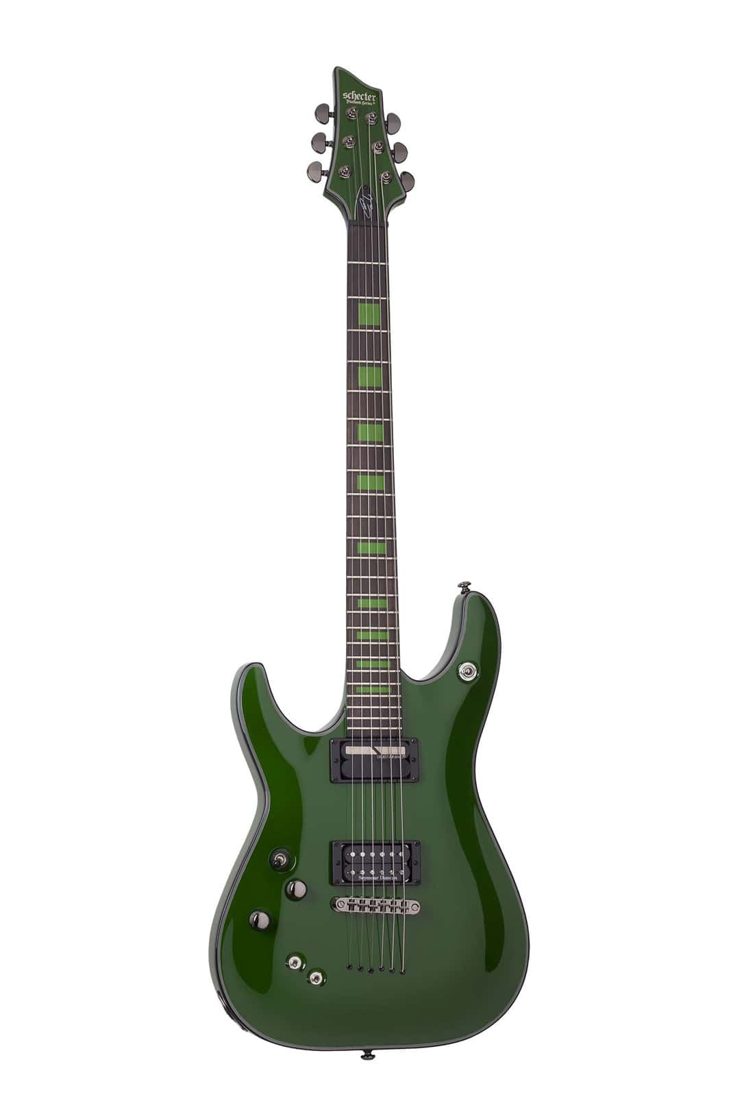 SCHECTER LH KENNY HICKEY SIGNATURE GREEN