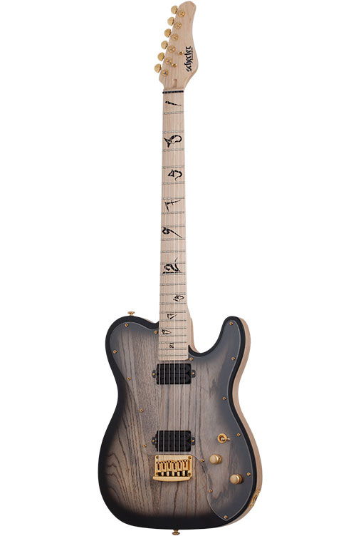 SCHECTER Meegs Pt Ex Charcoal Burst