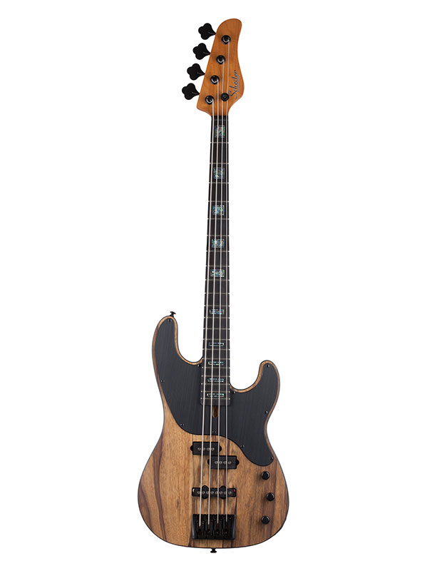 SCHECTER Model T-4 Exotic Black Limba