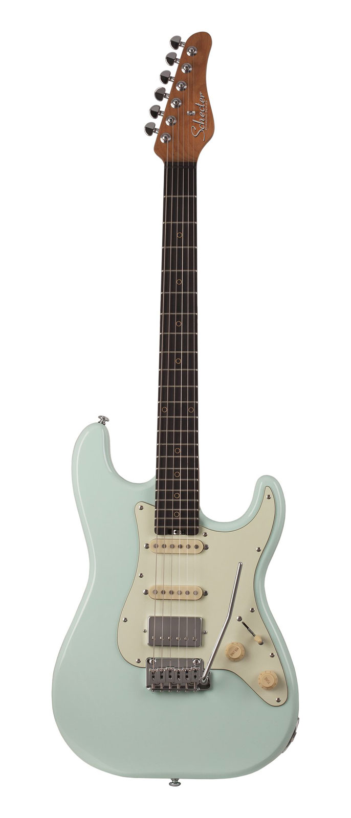 SCHECTER Hss Fr Sustainiac Nick Johnston Signature Atomic Frost