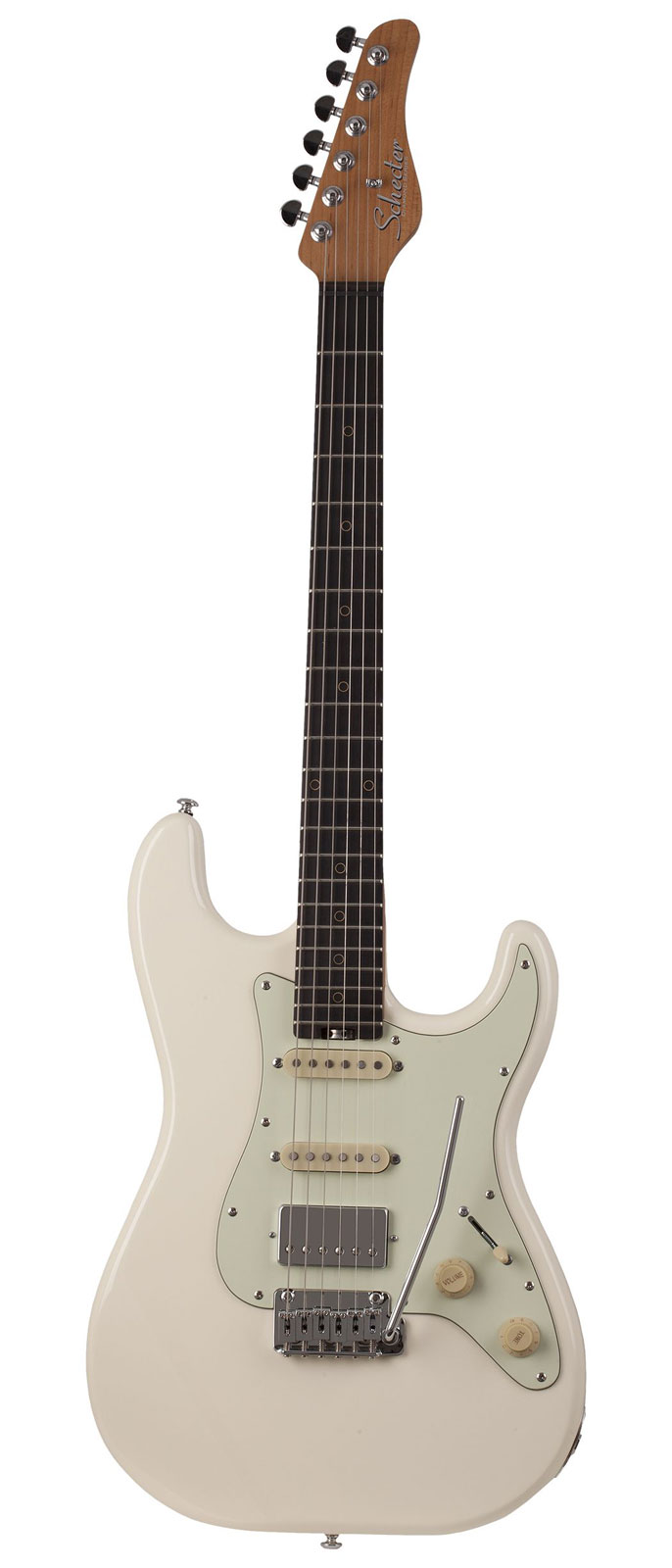 SCHECTER HSS NICK JOHNSTON SIGNATURE ATOMIC SNOW