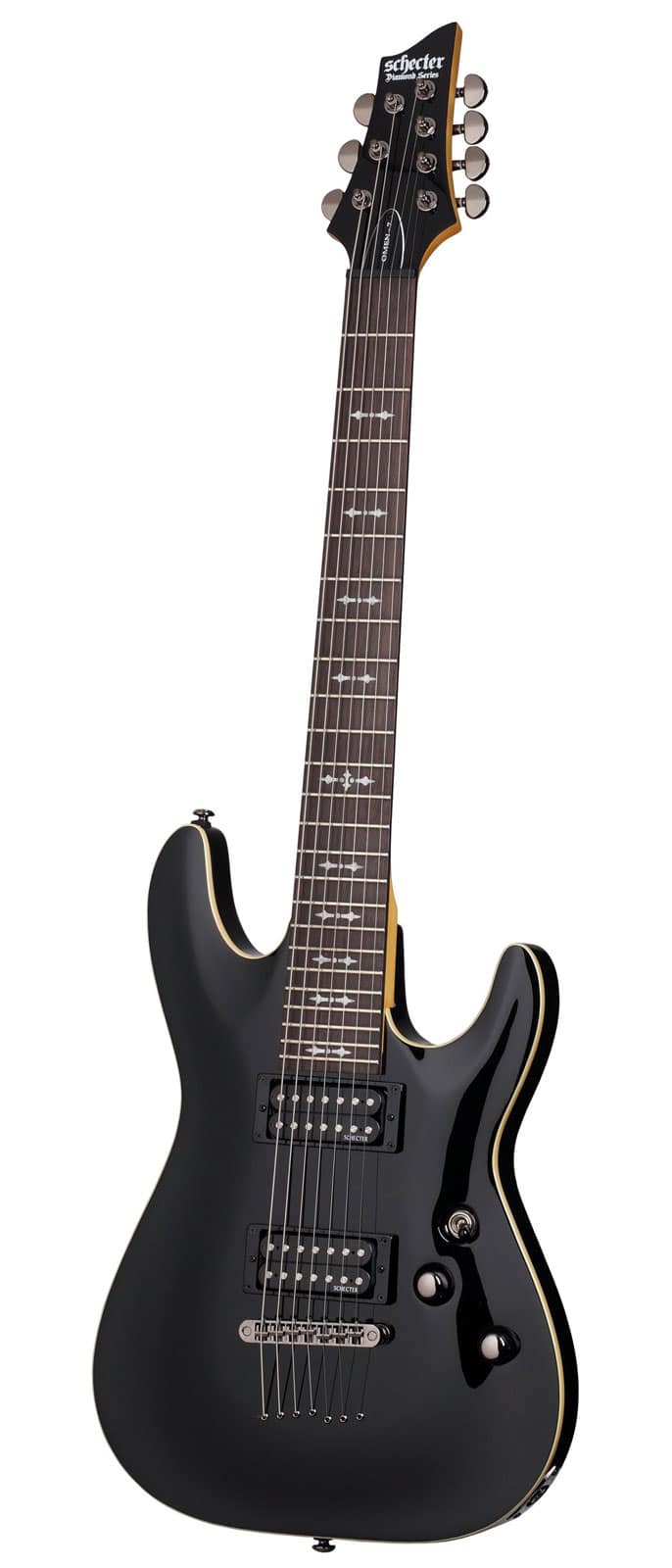 SCHECTER OMEN 7 BLACK