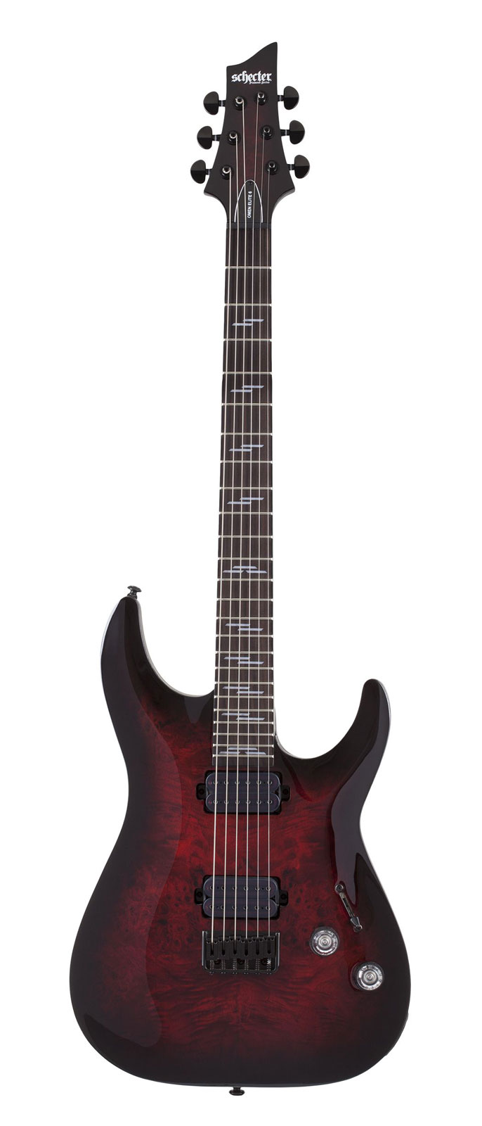 SCHECTER Omen 6 Elite Black Cherry Burst