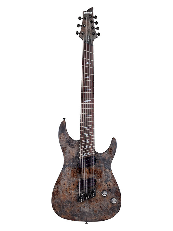SCHECTER Omen 7 Ms Elite Charcoal Metal