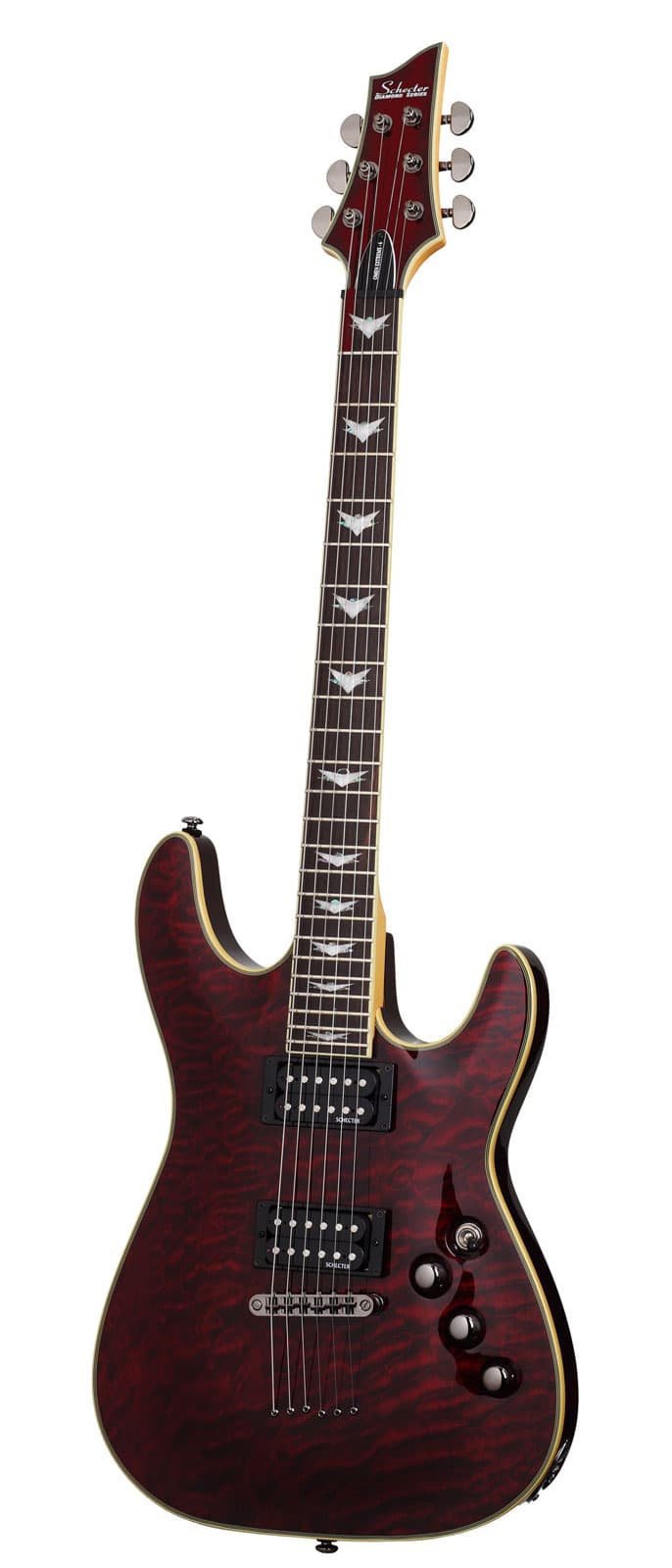 SCHECTER OMEN 6 EXTREME BLACK CHERRY