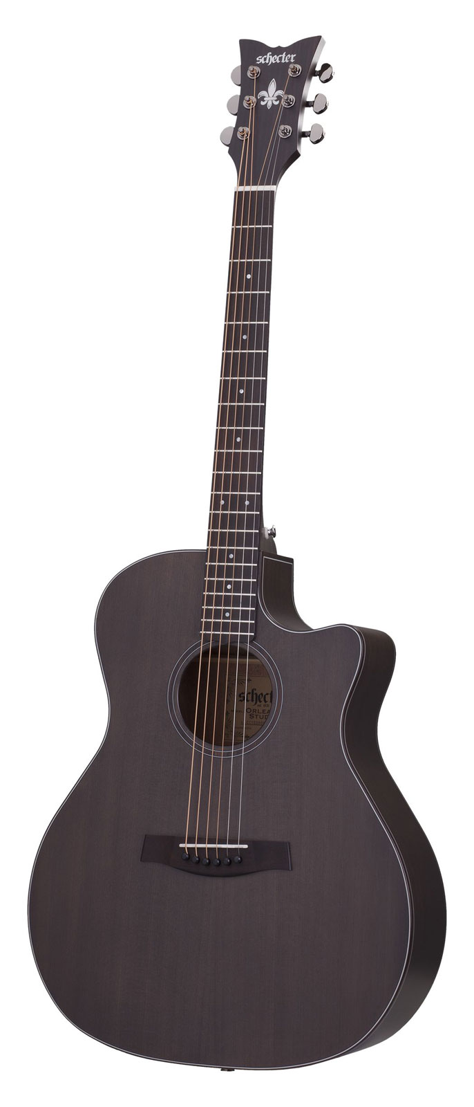 SCHECTER Orleans Studio Satin See Thru Black