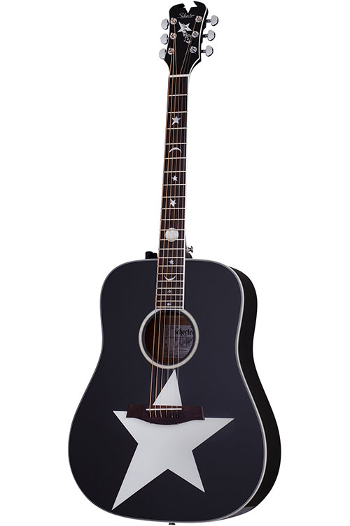 SCHECTER Rs-1000 Stage Robert Smith Signature White Star