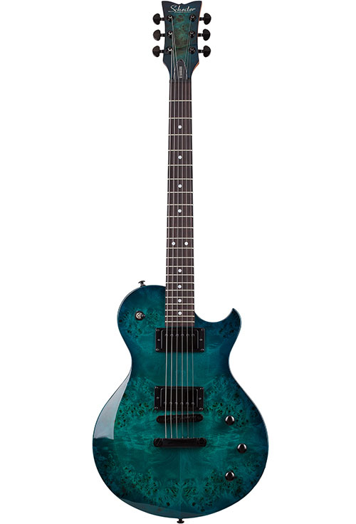 Schecter Solo-II Standard Ocean Blue Burst