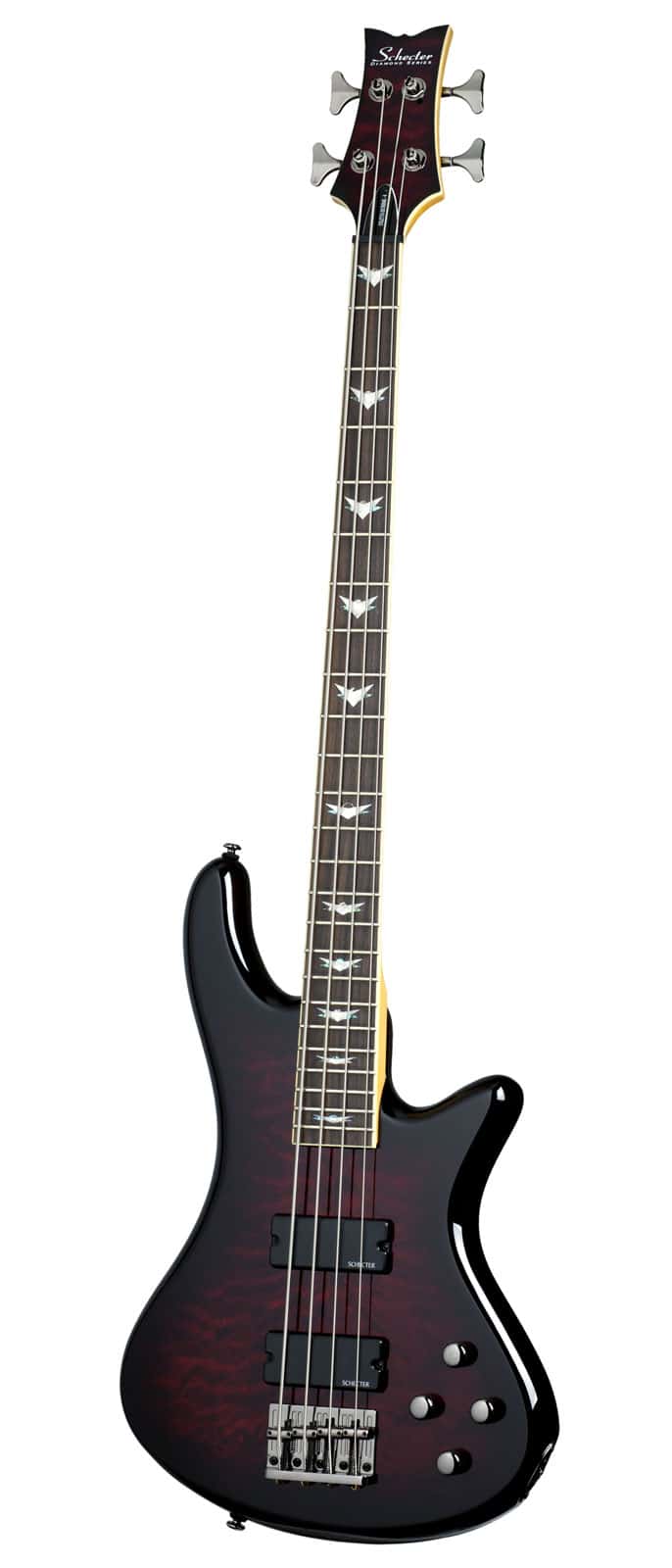 SCHECTER STILETTO 4 EXTREME BLACK CHERRY