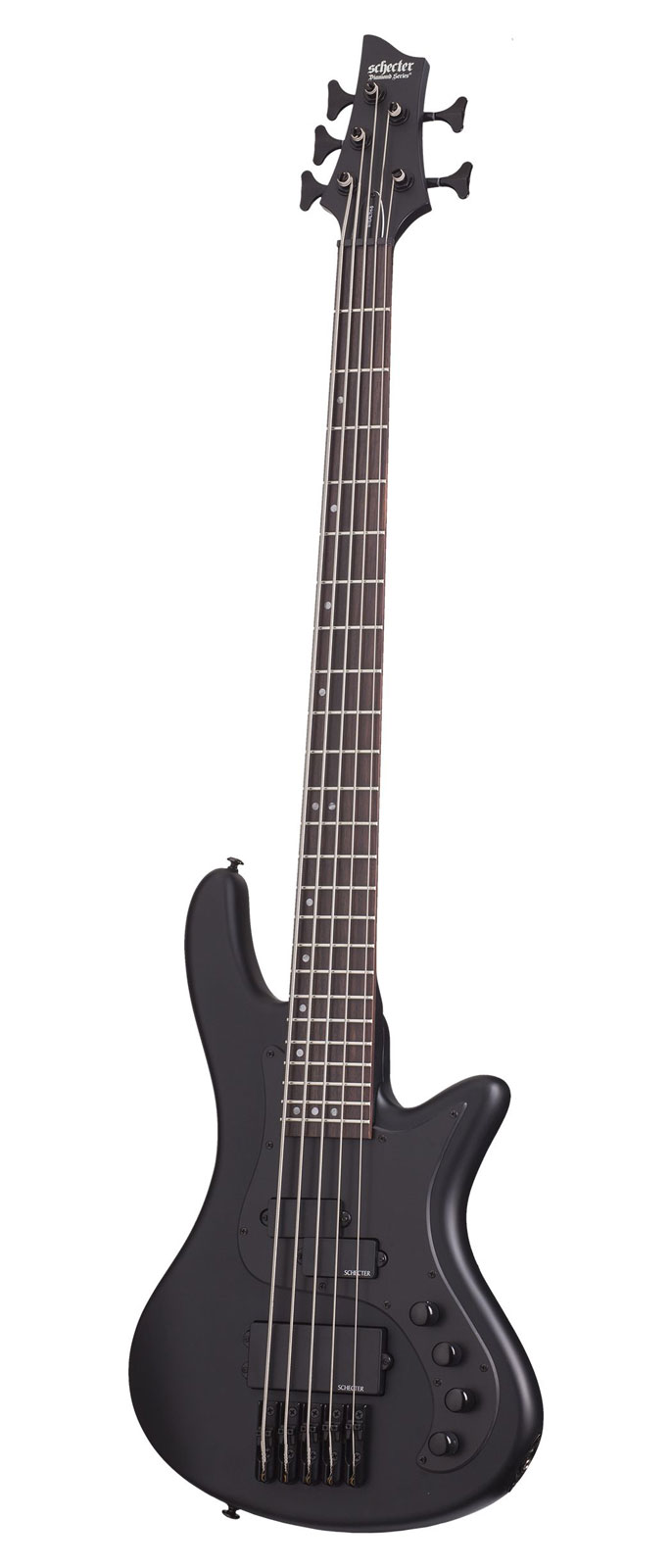 SCHECTER Stiletto 5 Stealth Satin Black
