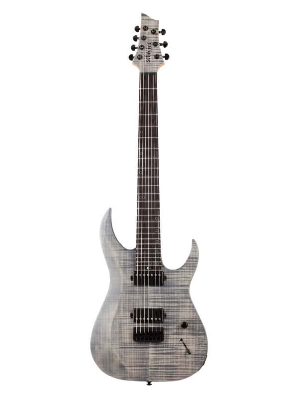 SCHECTER SUNSET 7 EXTREME GRAY GHOST