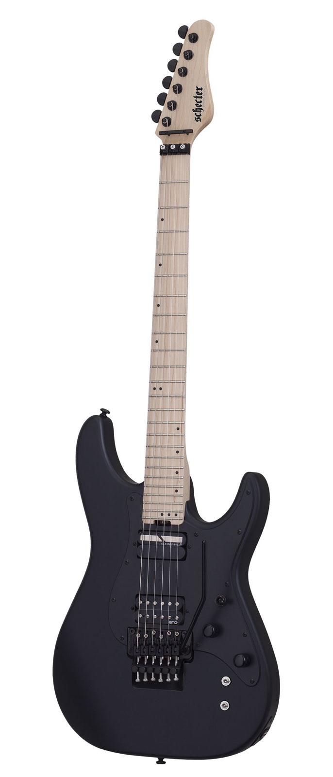 SCHECTER Ss Sunvalley Fr Sustainiac Satin Black
