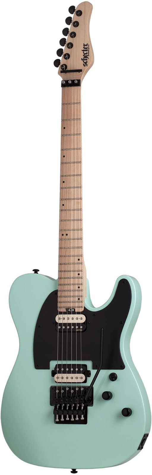 SCHECTER SUNVALLEY FR SEAFOAM GREEN