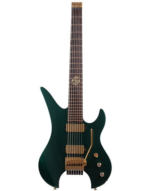 SCHECTER Synyster Gates Custom-7 FR Headless Oak Green Metallic