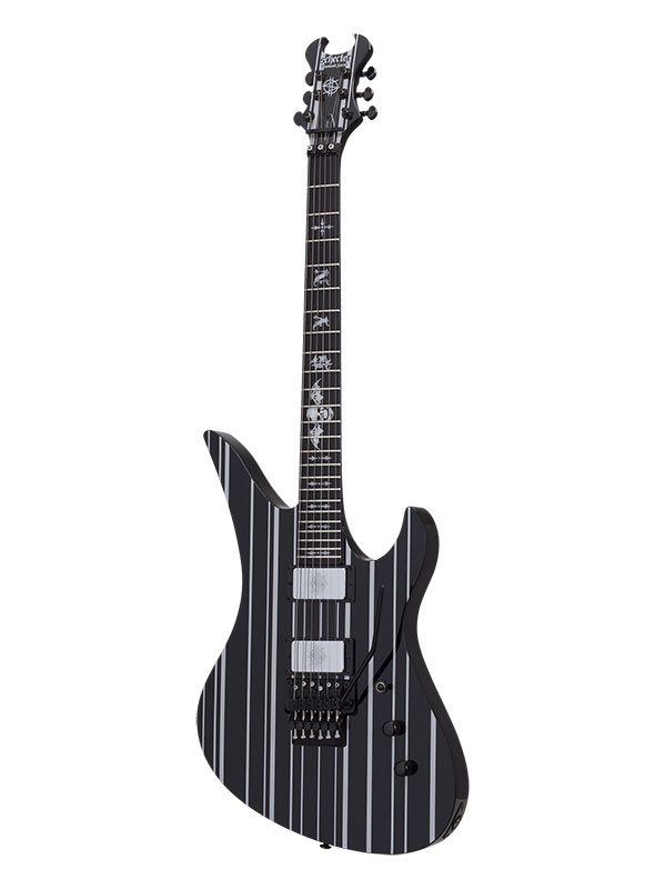 SCHECTER Custom Synyster Gate Signature Black Silver