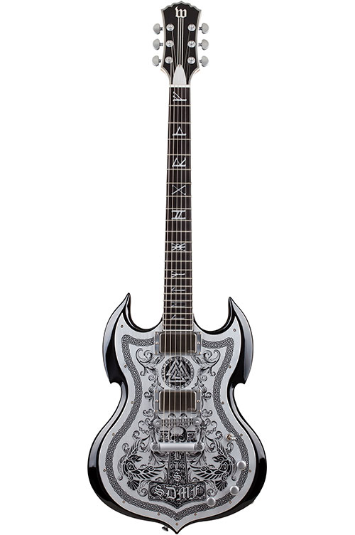 SCHECTER Barbarian Zakk Wylde Signature Ironworks Black Burst