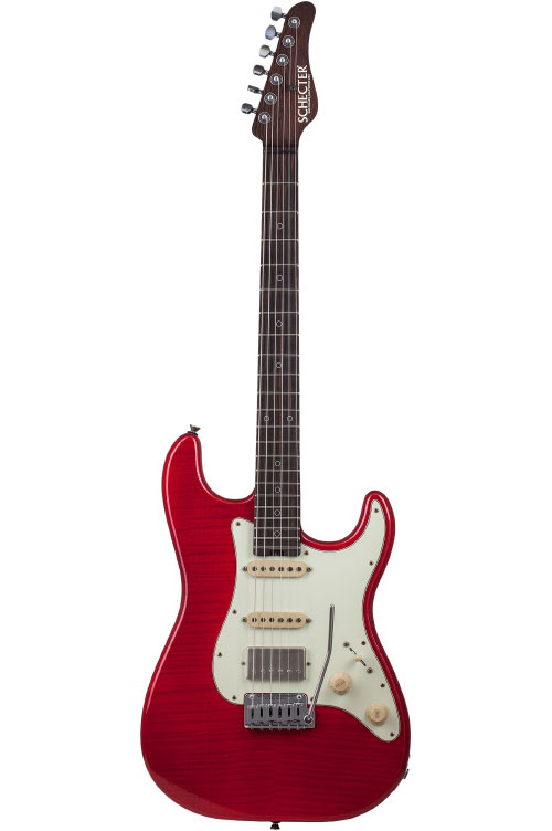 SCHECTER Nick Johnston Signature HSS Wembley Made In Usa Atomic Fire