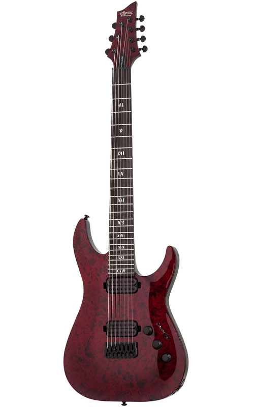 SCHECTER Apocalypse C-7 HT Red Reign