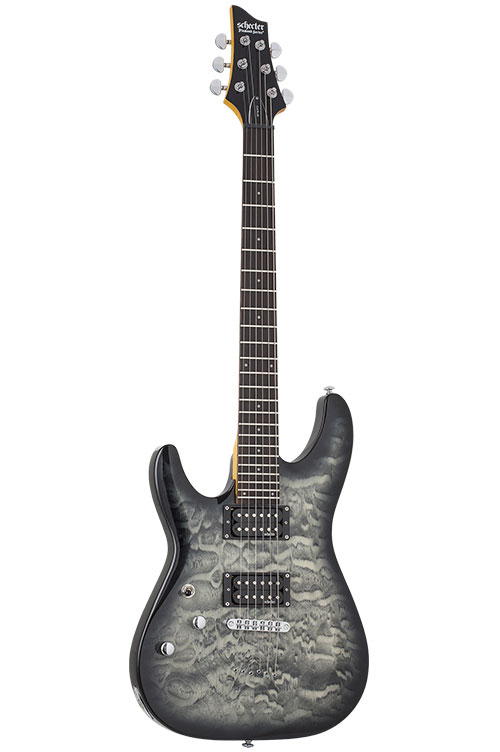 SCHECTER C-6 Plus LH Charcoal Burst