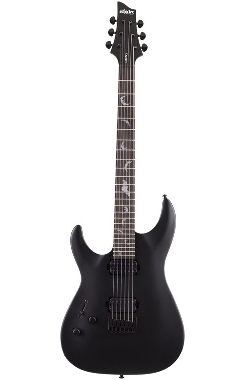 SCHECTER Damien 6 LH Satin Black