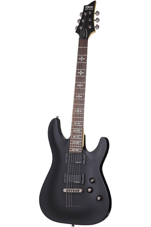 SCHECTER Demon 6 Aged Black Satin
