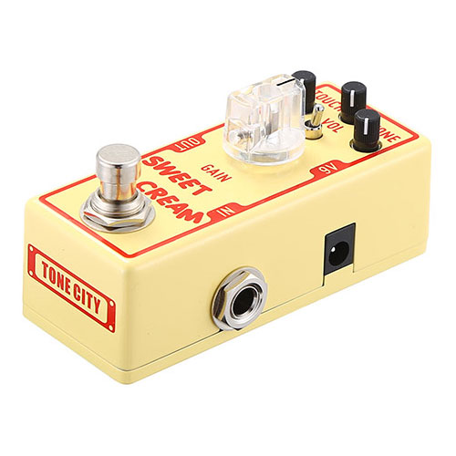 TONE CITY T-M Series - Sweet Cream II, overdrive with tone control