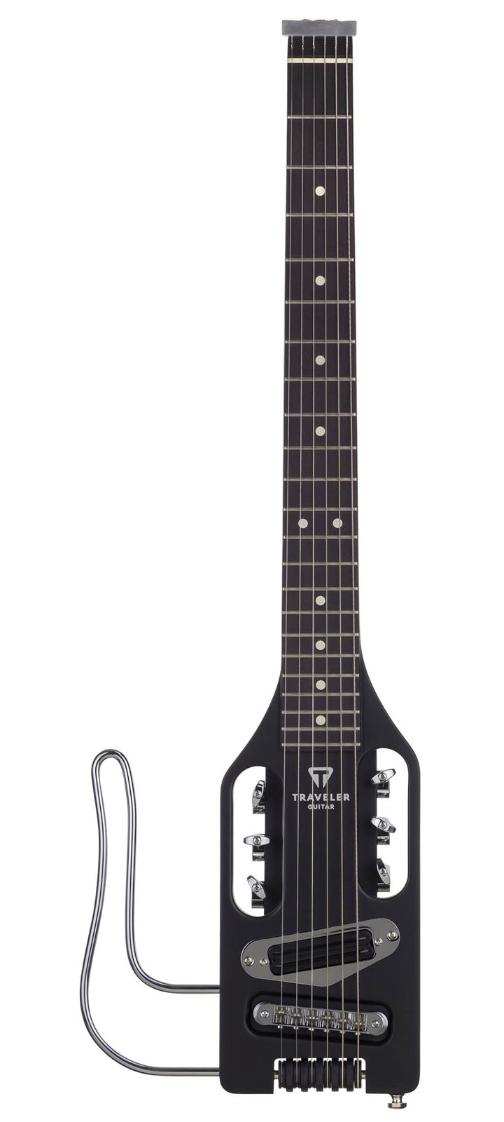 TRAVELER GUITAR Ultra-Light Electric, Micro H, Ultra-Light, Lh - Black