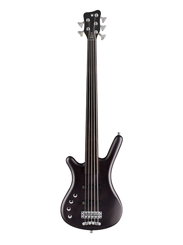 WARWICK BASS Rockbass Corvette Basic 5 Fretless, Lh - Nirvana Black Satin