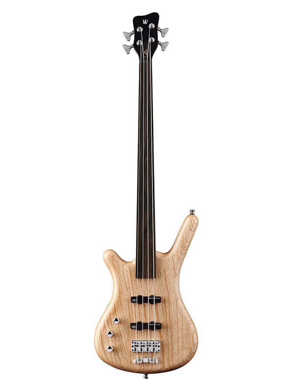 WARWICK BASS GPS CORVETTE ASH 4 PASSIVE FRETLESS, GAUCHER - NATURAL SATIN