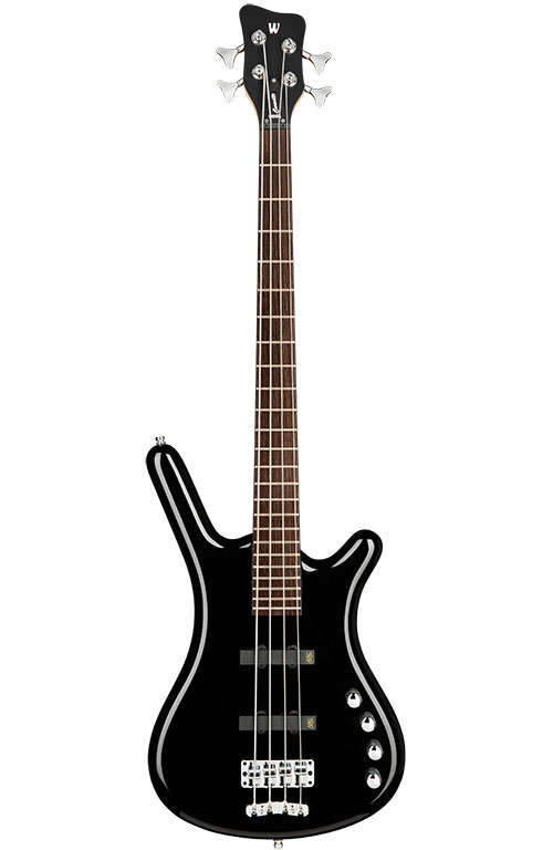 WARWICK BASS Corvette Basic 4 Short Scale Solid Black