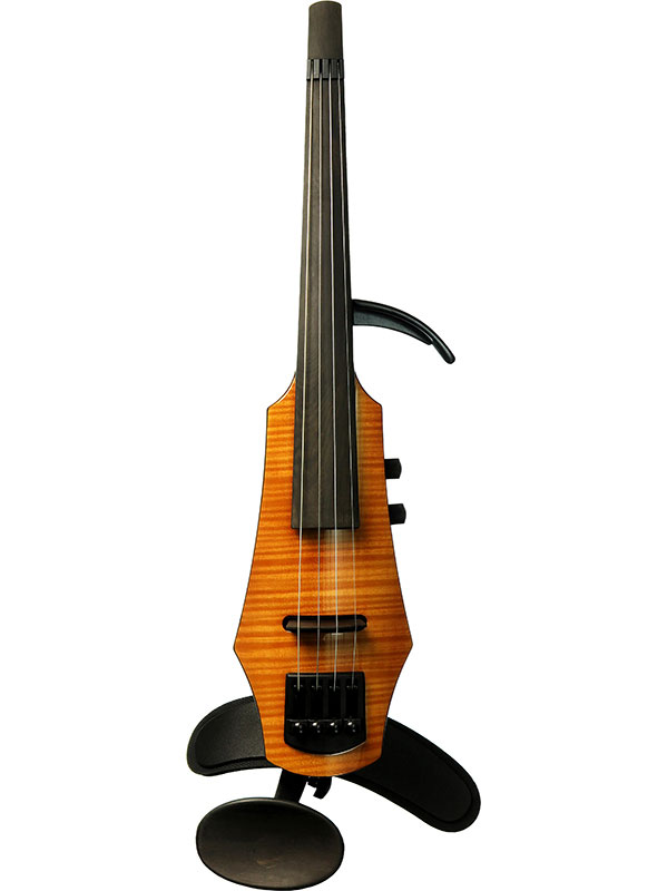 NS DESIGN ELECTRIC WAV VIOLIN 4 STRINGS / SINGLE PIEZO - AMBERBURST