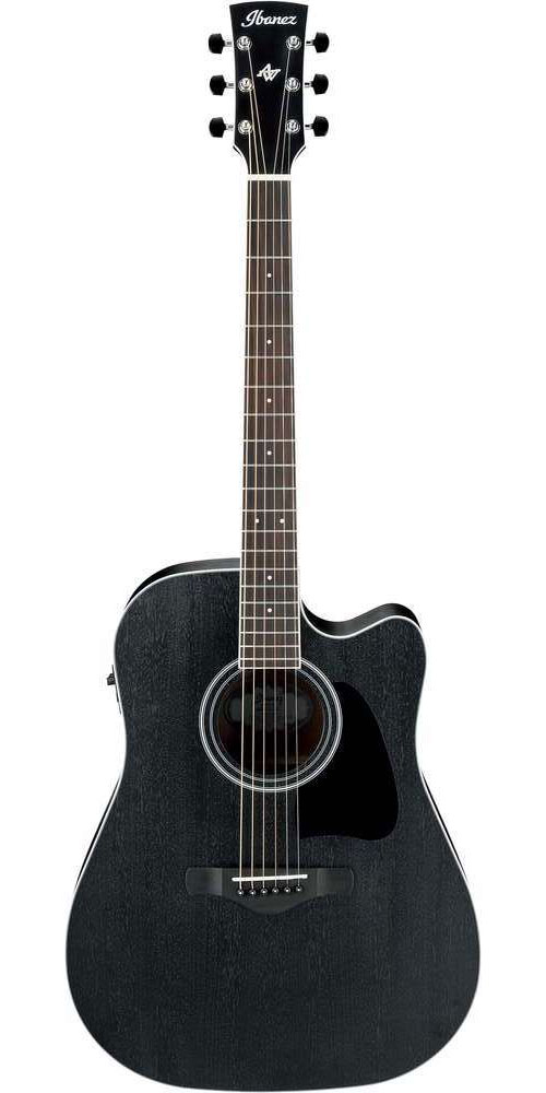 Ibanez Aw84ce Wk Weathered Black