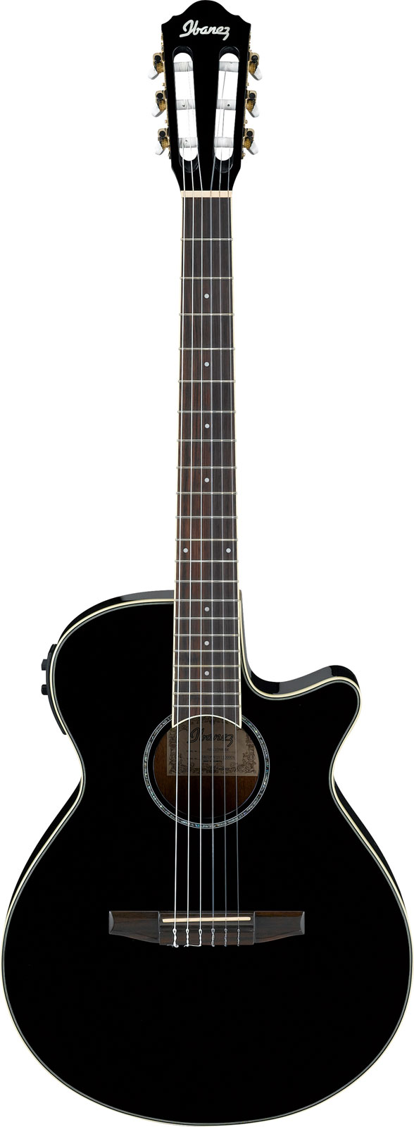 Ibanez Aeg10nii-bk - Cordes Nylon - Noire